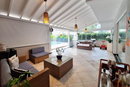 Varanda da Sala de casa de condomínio à venda com 4 quartos, 400m² em Itacoatiara, Niterói