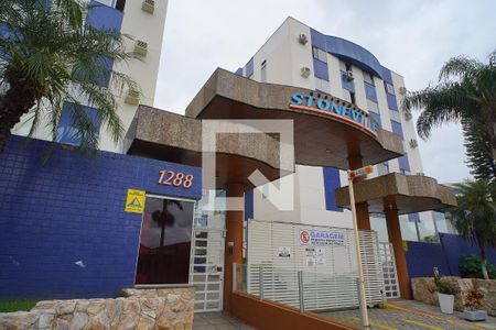 Apartamento para alugar com 86m², 3 quartos e 1 vagaFachada e portaria