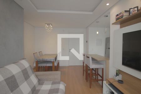 Sala de apartamento à venda com 2 quartos, 53m² em Marechal Rondon, Canoas