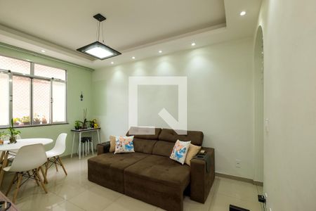 Sala de apartamento à venda com 1 quarto, 60m² em Rio Comprido, Rio de Janeiro