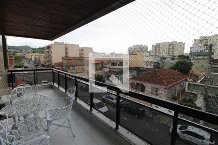 Varanda da Sala de apartamento à venda com 3 quartos, 110m² em Vila da Penha, Rio de Janeiro