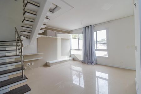Sala de casa de condomínio para alugar com 3 quartos, 198m² em Glória, Porto Alegre