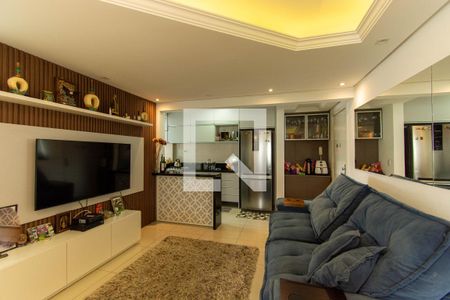 Sala de apartamento para alugar com 3 quartos, 69m² em Harmonia, Canoas