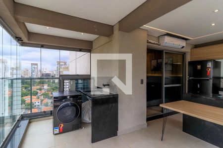 Studio para alugar com 58m², 1 quarto e 1 vagaVaranda