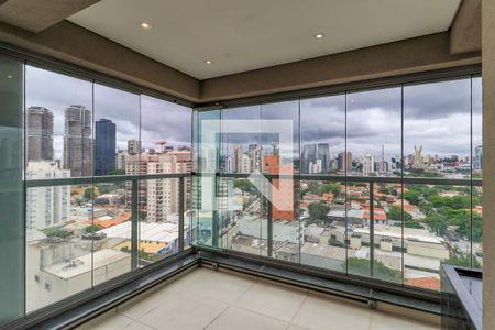 Studio para alugar com 58m², 1 quarto e 1 vagaVaranda