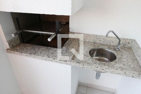 Varanda Gourmet de apartamento à venda com 2 quartos, 64m² em Campestre, Santo André