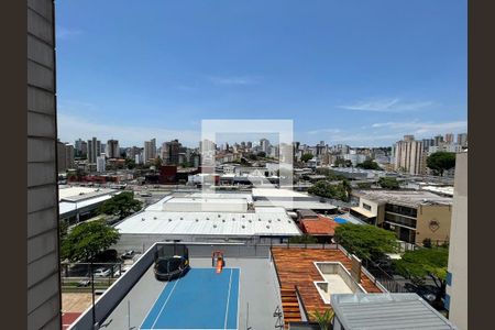 Vista da Sala  de apartamento à venda com 3 quartos, 80m² em Silveira, Belo Horizonte