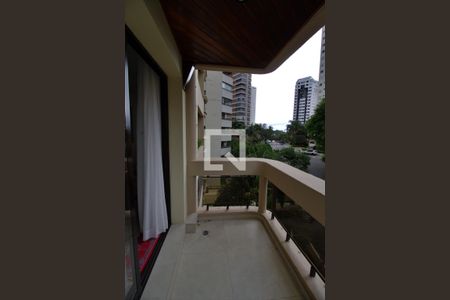 Varanda da Sala de apartamento à venda com 3 quartos, 117m² em Vila Andrade, São Paulo