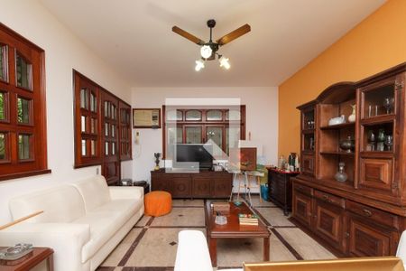 Sala de casa à venda com 7 quartos, 293m² em Tijuca, Rio de Janeiro