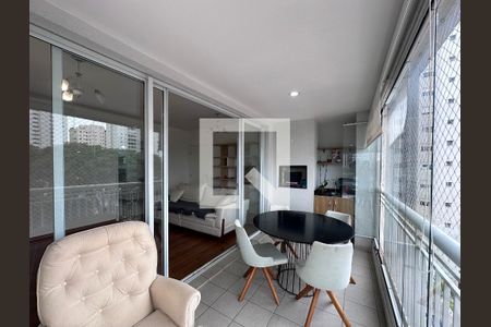 Varanda de apartamento para alugar com 3 quartos, 98m² em Santo Amaro, São Paulo