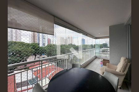 Varanda de apartamento para alugar com 3 quartos, 98m² em Santo Amaro, São Paulo