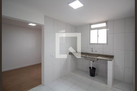 Cozinha de apartamento à venda com 2 quartos, 46m² em Conjunto Residencial José Bonifácio, São Paulo