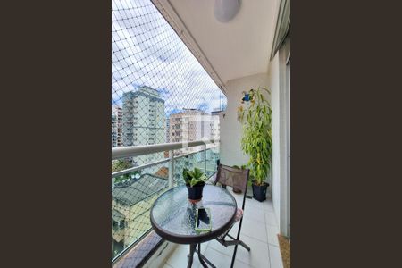 Varanda da Sala de apartamento à venda com 3 quartos, 146m² em Icaraí, Niterói
