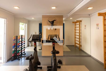 Área comum - Academia de apartamento para alugar com 1 quarto, 31m² em Ferreira, São Paulo