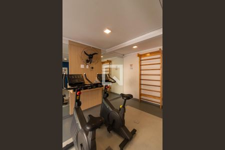 Área comum - Academia de apartamento para alugar com 1 quarto, 31m² em Ferreira, São Paulo