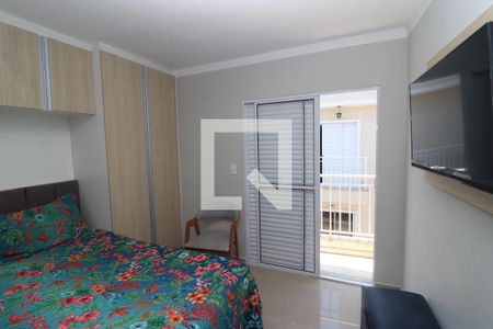 Quarto Suíte de casa de condomínio à venda com 3 quartos, 130m² em Vila Esperança, São Paulo