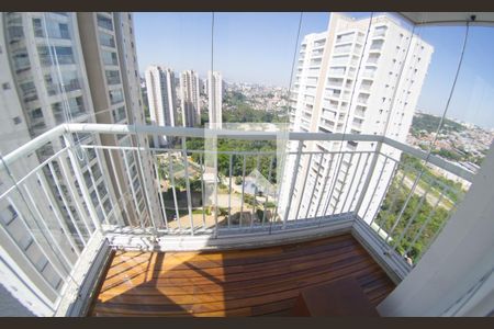 Sacada da Suíte 2 de apartamento à venda com 2 quartos, 171m² em Jardim Arpoador, São Paulo