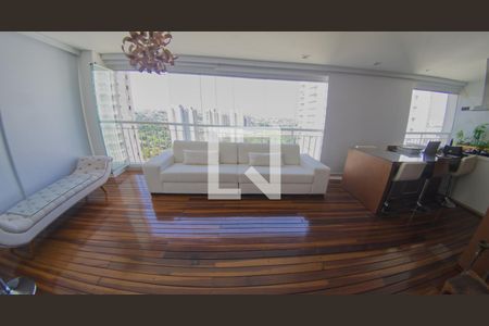 Vista da Sacada de apartamento à venda com 2 quartos, 171m² em Jardim Arpoador, São Paulo