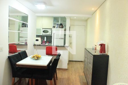 Sala de jantar de apartamento para alugar com 2 quartos, 47m² em Morros, Guarulhos