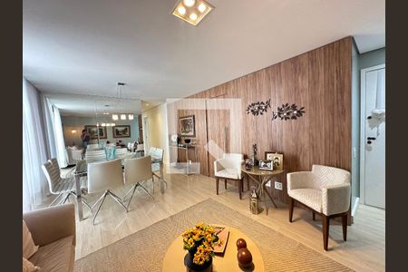 Sala/Sala de jantar de apartamento à venda com 4 quartos, 101m² em Silveira, Belo Horizonte