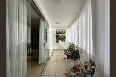 Varanda  de apartamento à venda com 4 quartos, 101m² em Silveira, Belo Horizonte