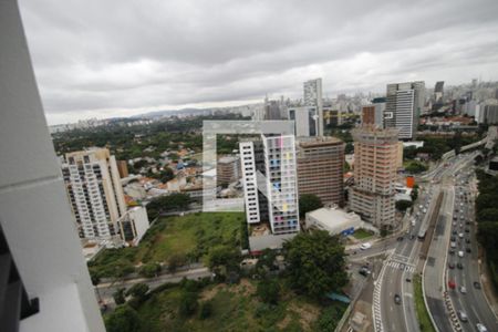 Vista da Varanda de kitnet/studio à venda com 1 quarto, 25m² em Vila Sônia, São Paulo