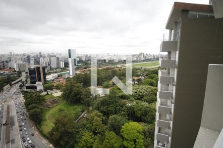 Vista da Varanda de kitnet/studio à venda com 1 quarto, 25m² em Vila Sônia, São Paulo