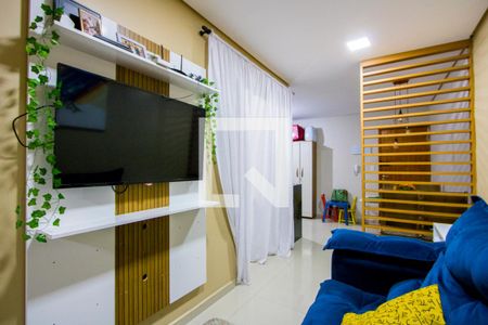 Sala de apartamento para alugar com 2 quartos, 60m² em Jardim Guarara, Santo André
