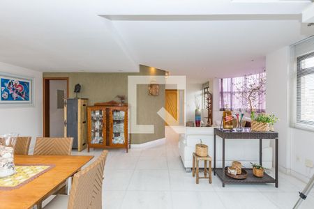 Sala 1 de apartamento à venda com 4 quartos, 340m² em Gutierrez, Belo Horizonte