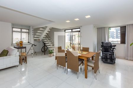 Sala 1 de apartamento à venda com 4 quartos, 340m² em Gutierrez, Belo Horizonte