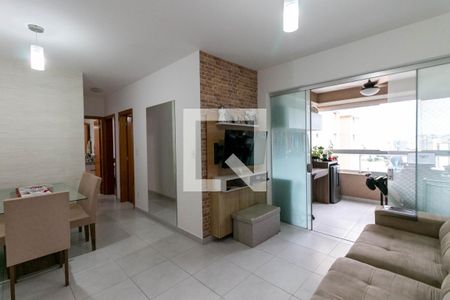 Sala de apartamento à venda com 2 quartos, 85m² em Serra, Belo Horizonte