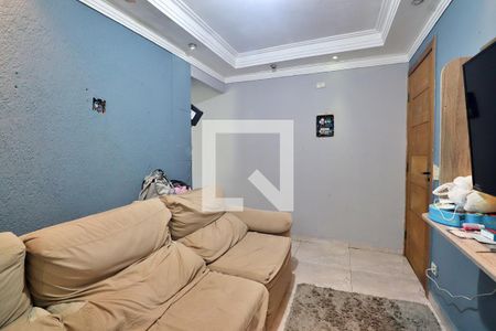 Sala de apartamento à venda com 2 quartos, 55m² em Vila Alto de Santo Andre, Santo André