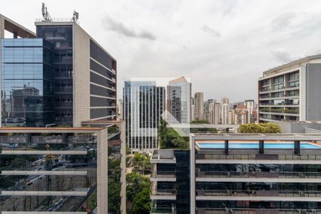 Varanda de kitnet/studio para alugar com 1 quarto, 42m² em Itaim Bibi, São Paulo