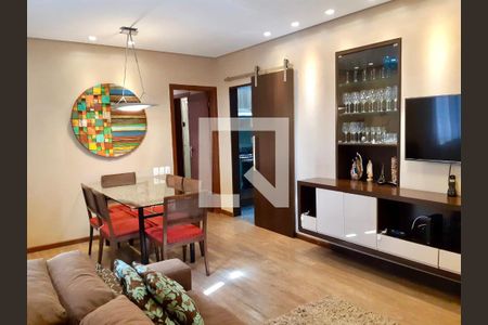 Sala de apartamento à venda com 2 quartos, 65m² em Horto, Belo Horizonte