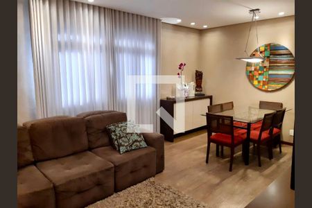 Sala de apartamento à venda com 2 quartos, 65m² em Horto, Belo Horizonte