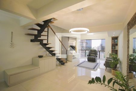 Sala 1 de apartamento à venda com 3 quartos, 184m² em Centro, Canoas