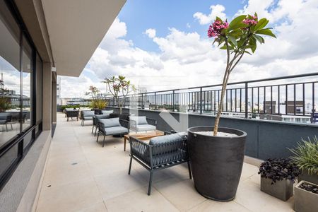 Apartamento para alugar com 30m², 1 quarto e sem vagaTerraço