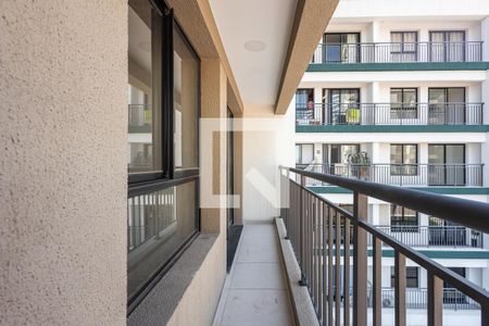 Varanda de apartamento para alugar com 1 quarto, 30m² em Sumaré, São Paulo