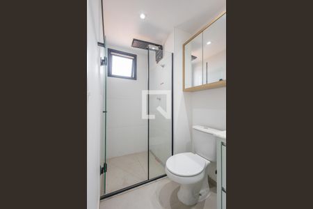 Banheiro da Suíte de apartamento para alugar com 1 quarto, 30m² em Sumaré, São Paulo