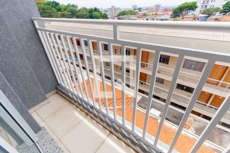 Varanda da Sala de apartamento à venda com 2 quartos, 52m² em Vila Bela, São Paulo