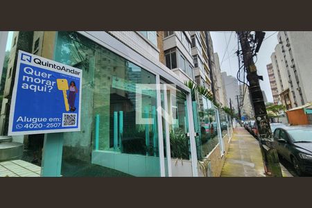 Apartamento para alugar com 30m², 1 quarto e sem vagaFachada do Prédio