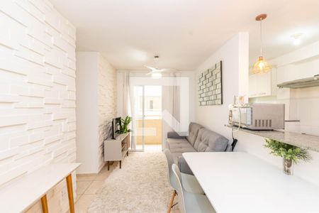 Sala de apartamento para alugar com 2 quartos, 55m² em Jardim das Colinas, São José dos Campos