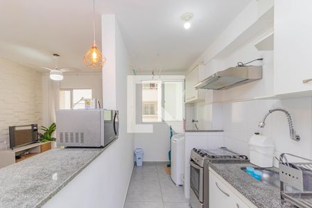 Cozinha de apartamento para alugar com 2 quartos, 55m² em Jardim das Colinas, São José dos Campos