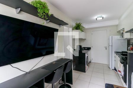 Sala de apartamento para alugar com 1 quarto, 25m² em Jardim Mirante, São Paulo