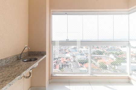 Varanda da Sala de apartamento para alugar com 2 quartos, 63m² em Centro, Poá