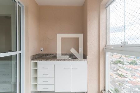 Varanda da Sala de apartamento para alugar com 2 quartos, 63m² em Centro, Poá