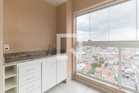 Varanda da Sala de apartamento para alugar com 2 quartos, 63m² em Centro, Poá