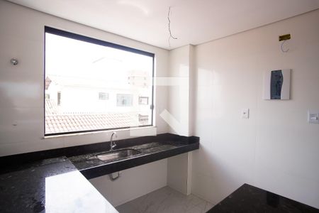 Cozinha de apartamento à venda com 3 quartos, 135m² em Santa Branca, Belo Horizonte