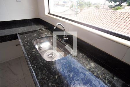 Cozinha de apartamento à venda com 3 quartos, 135m² em Santa Branca, Belo Horizonte