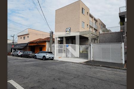 Apartamento para alugar com 47m², 2 quartos e sem vagaFachada com Plaquinha